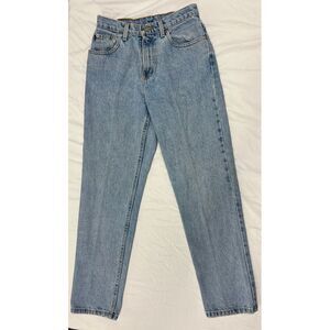Vintage Ralph Lauren High Waisted Mom Jeans Light Blue Denim Classic size 4